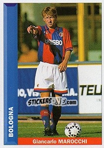 Figurina Giancarlo Marocchi - Pianeta Calcio 1996-1997 - Ds