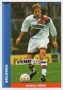Sticker Andrea Seno - Pianeta Calcio 1996-1997 n. 33 - Ds