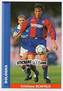 Cromo Cristiano Scapolo - Pianeta Calcio 1996-1997 n. 36 - Ds