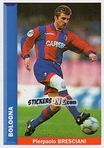 Sticker Pierpaolo Bresciani - Pianeta Calcio 1996-1997 n. 37 - Ds