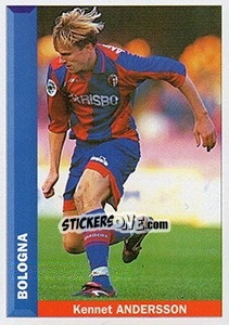 Sticker Kennet Andersson - Pianeta Calcio 1996-1997 n. 39 - Ds