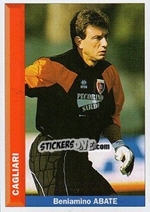 Sticker Beniamino Abate - Pianeta Calcio 1996-1997 n. 44 - Ds