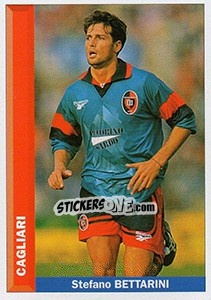 Figurina Stefano Bettarini - Pianeta Calcio 1996-1997 - Ds
