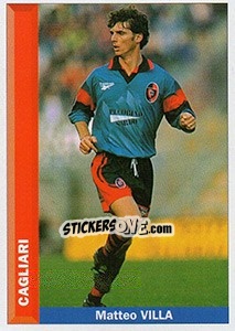 Sticker Matteo Villa - Pianeta Calcio 1996-1997 n. 47 - Ds