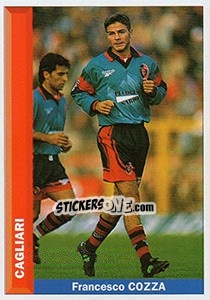 Sticker Francesco Cozza - Pianeta Calcio 1996-1997 - Ds
