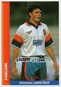 Sticker Christian Lønstrup - Pianeta Calcio 1996-1997 - Ds