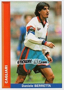 Sticker Daniele Berretta - Pianeta Calcio 1996-1997 n. 55 - Ds