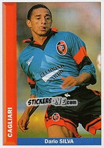 Figurina Dario Silva - Pianeta Calcio 1996-1997 - Ds