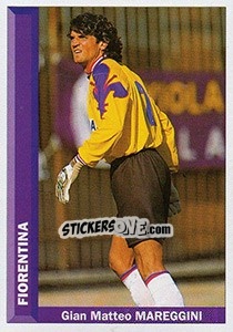 Sticker Gian Matteo Mareggini - Pianeta Calcio 1996-1997 n. 64 - Ds