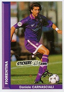 Sticker Daniele Carnasciali - Pianeta Calcio 1996-1997 n. 65 - Ds