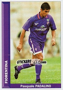 Figurina Pasquale Padalino - Pianeta Calcio 1996-1997 n. 69 - Ds