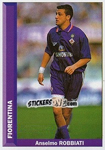 Sticker Anselmo Robbiati - Pianeta Calcio 1996-1997 n. 79 - Ds