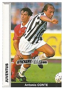 Sticker Antonio Conte - Pianeta Calcio 1996-1997 n. 112 - Ds