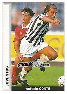 Figurina Antonio Conte - Pianeta Calcio 1996-1997 - Ds