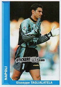Sticker Giuseppe Taglialatela - Pianeta Calcio 1996-1997 n. 163 - Ds