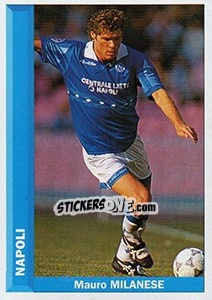 Sticker Mauro Milanese - Pianeta Calcio 1996-1997 n. 166 - Ds
