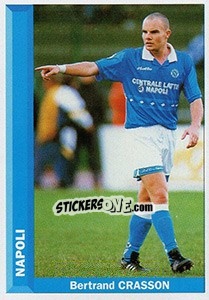 Sticker Bertrand Crasson - Pianeta Calcio 1996-1997 - Ds