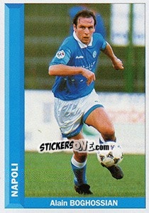 Sticker Alain Boghossian - Pianeta Calcio 1996-1997 - Ds