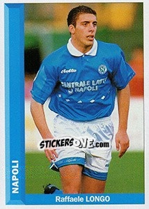 Sticker Raffaele Longo - Pianeta Calcio 1996-1997 n. 172 - Ds
