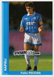 Cromo Fabio Pecchia - Pianeta Calcio 1996-1997 - Ds