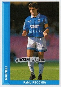 Figurina Fabio Pecchia - Pianeta Calcio 1996-1997 - Ds