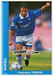 Sticker Francesco Turrini - Pianeta Calcio 1996-1997 - Ds