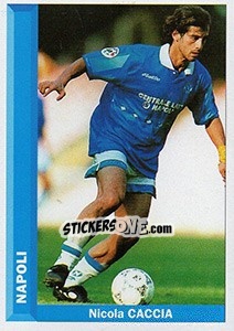 Sticker Nicola Caccia - Pianeta Calcio 1996-1997 - Ds