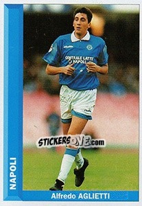 Sticker Alfredo Aglietti - Pianeta Calcio 1996-1997 n. 178 - Ds