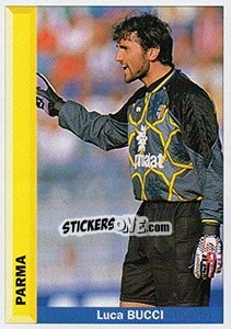 Figurina Luca Bucci - Pianeta Calcio 1996-1997 - Ds