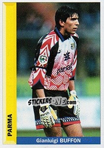 Sticker Gianluigi Buffon - Pianeta Calcio 1996-1997 n. 184 - Ds