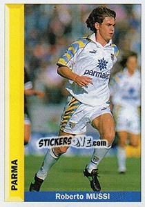 Sticker Roberto Mussi - Pianeta Calcio 1996-1997 n. 186 - Ds