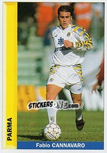 Sticker Fabio Cannavaro - Pianeta Calcio 1996-1997 n. 188 - Ds