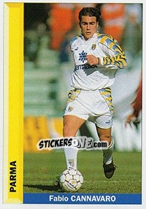 Sticker Fabio Cannavaro - Pianeta Calcio 1996-1997 - Ds