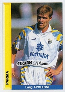 Sticker Luigi Apolloni - Pianeta Calcio 1996-1997 n. 190 - Ds