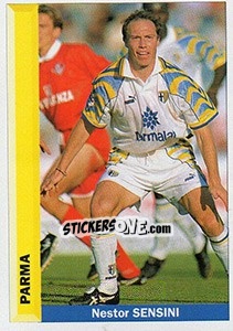 Sticker Nestor Sensini - Pianeta Calcio 1996-1997 n. 191 - Ds