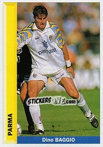 Sticker Dino Baggio - Pianeta Calcio 1996-1997 n. 193 - Ds