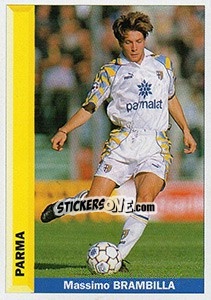 Sticker Massimo Brambilla - Pianeta Calcio 1996-1997 n. 194 - Ds