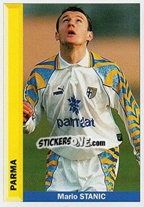 Figurina Mario Stanic - Pianeta Calcio 1996-1997 - Ds