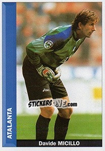 Figurina Davide Micillo - Pianeta Calcio 1996-1997 - Ds