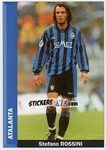 Figurina Stefano Rossini - Pianeta Calcio 1996-1997 - Ds