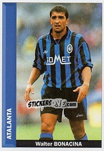 Sticker Walter Bonacina - Pianeta Calcio 1996-1997 n. 8 - Ds