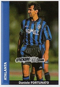 Figurina Daniele Fortunato - Pianeta Calcio 1996-1997 - Ds