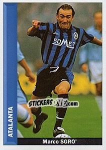 Figurina Marco Sgro' - Pianeta Calcio 1996-1997 - Ds