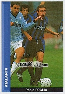 Figurina Paolo Foglio - Pianeta Calcio 1996-1997 - Ds