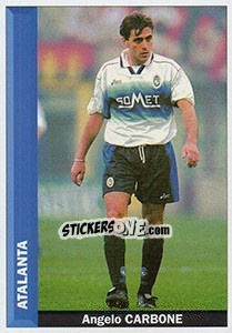 Cromo Angelo Carbone - Pianeta Calcio 1996-1997 - Ds