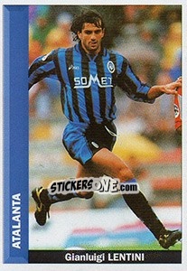 Sticker Gianluigi Lentini - Pianeta Calcio 1996-1997 n. 19 - Ds