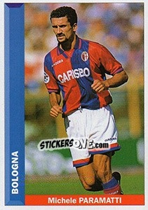 Sticker Michele Paramatti - Pianeta Calcio 1996-1997 - Ds