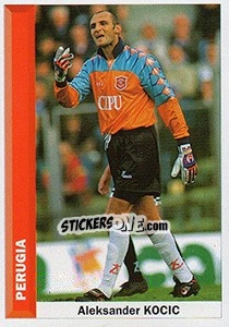 Sticker Alexandar Kocic - Pianeta Calcio 1996-1997 - Ds