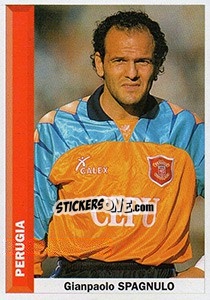 Figurina Gianpaolo Spagnulo - Pianeta Calcio 1996-1997 - Ds