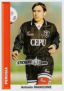 Sticker Antonio Manicone - Pianeta Calcio 1996-1997 n. 212 - Ds